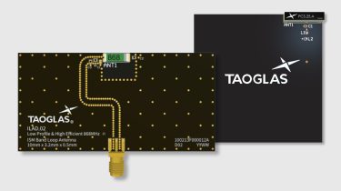 Chip antennas are embedded on a high-permittivity substrate (typically ceramic)