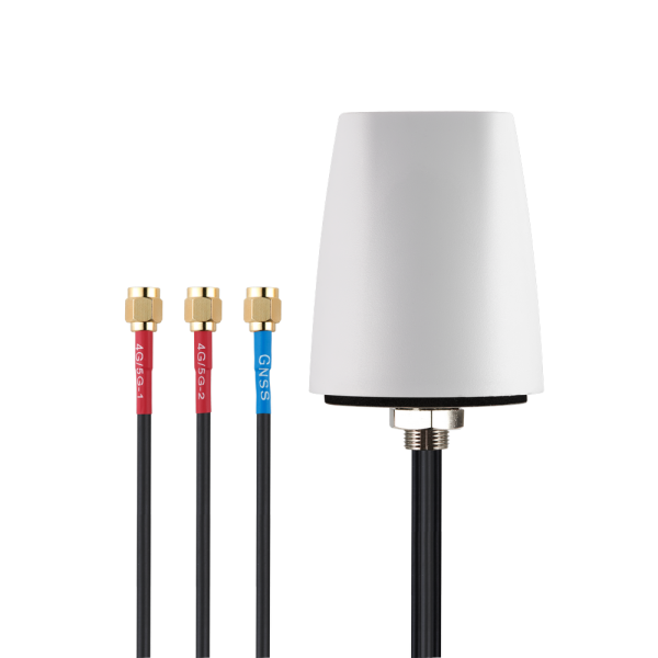 MA184.W White 3-in-1 GNSS 5G MIMO Antenna | Taoglas